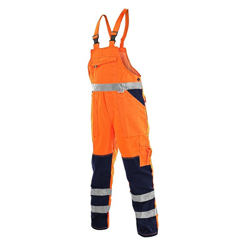Radne hlače sa naramenicama visoke vidljivosti - Norwich