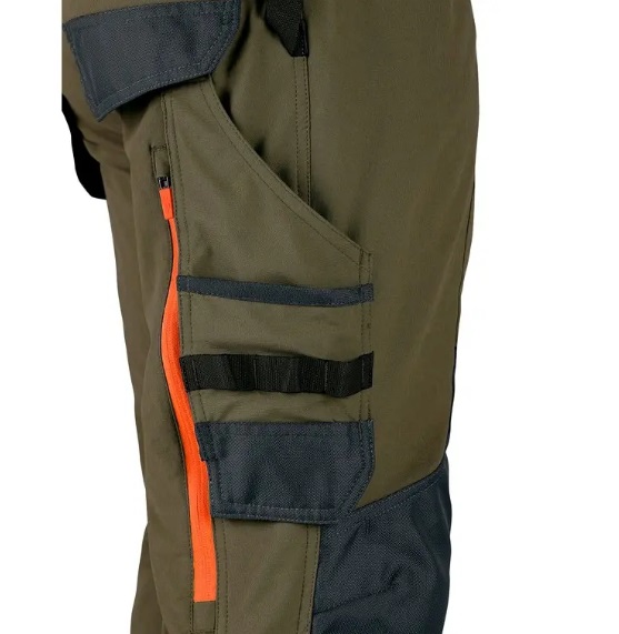 Radne hlače art. NAOS olive - Slika 3