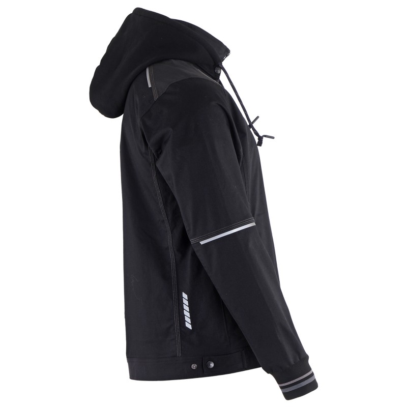 Radna bluza Revolt 4STRETCH - crna - Slika 2