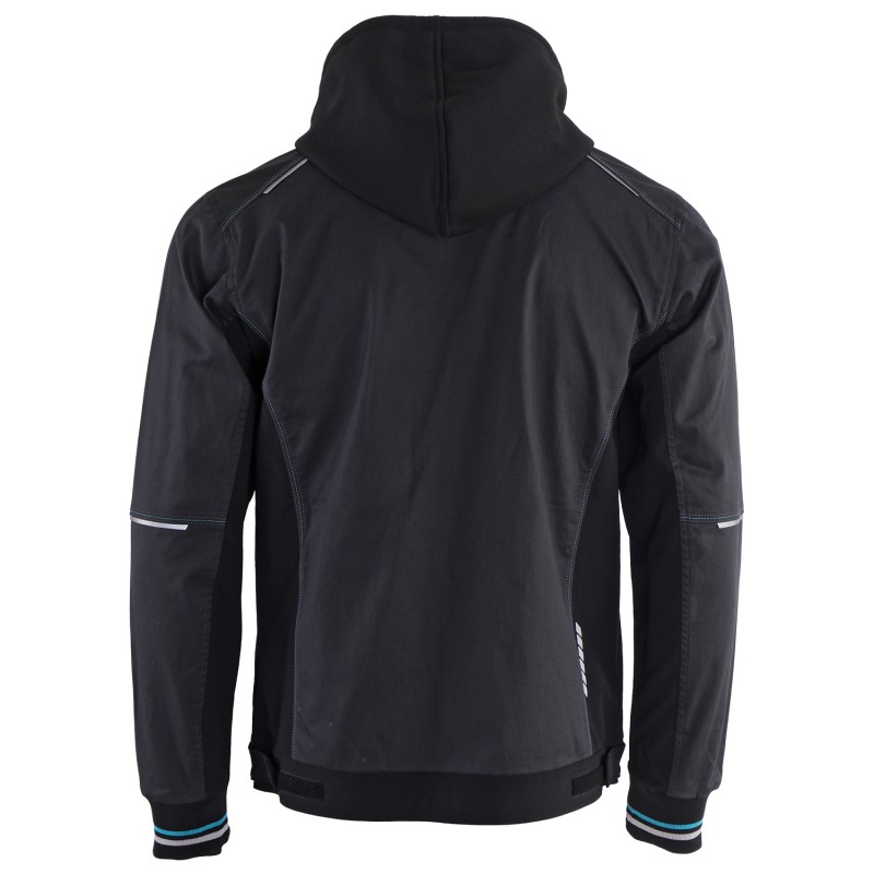 Radna bluza Revolt 4STRETCH - siva - Slika 3