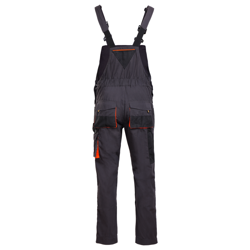 Radne hlače sa naramenicama Emerton - sive - Slika 2