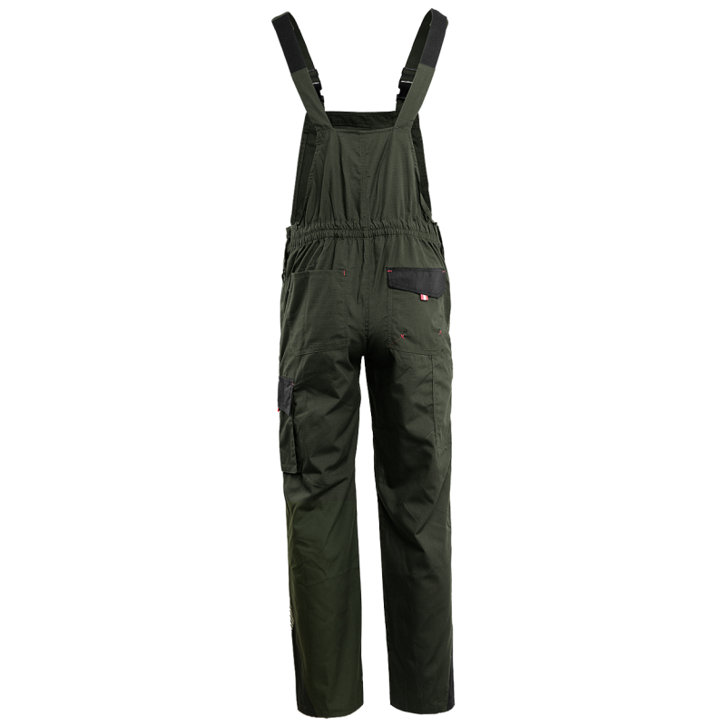 Radne hlače sa naramenicama Prisma Summer - olive - Slika 2